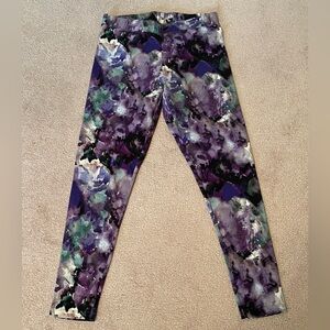Soft Surroundings Floral Print Pull on Pants Size Small